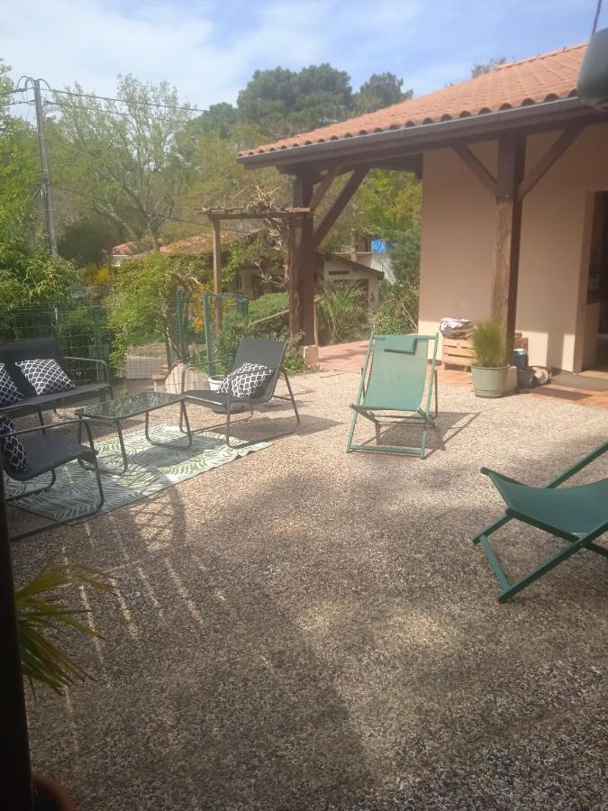 Maison Au Dessus Du Lac De Biscarrosse Eksteriør billede
